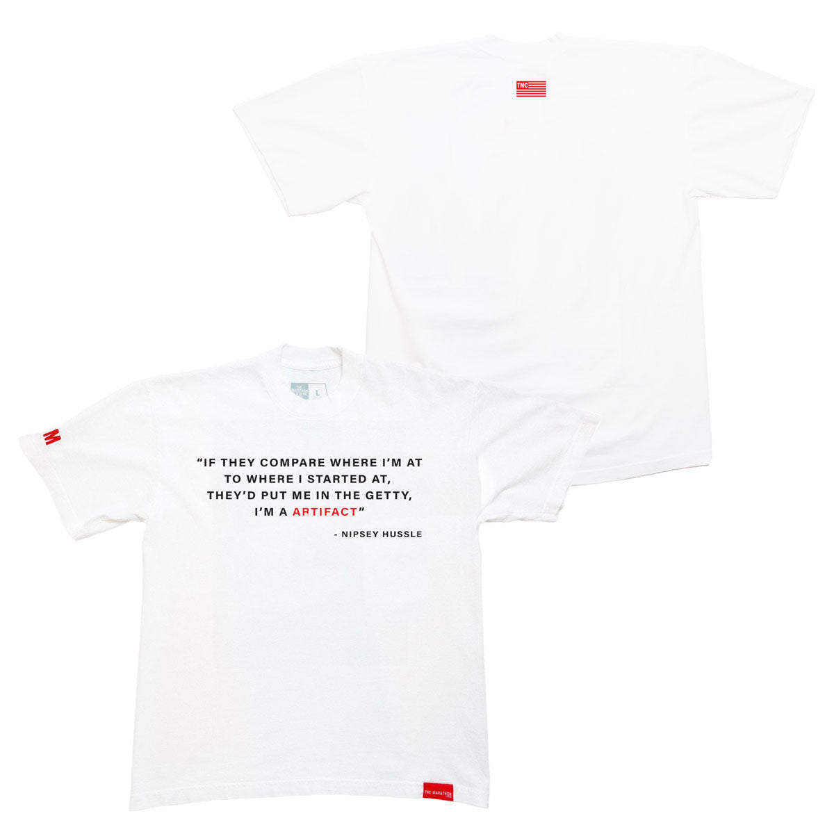 Artifact Quote T-shirt - White