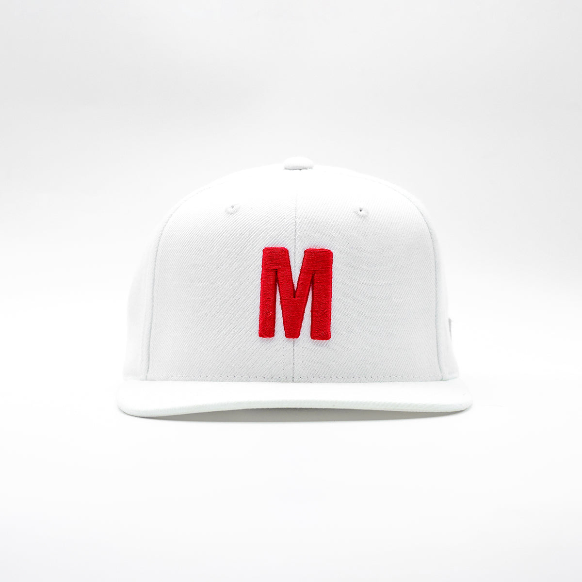 Big M Logo Limited Edition Snapback - White/Red