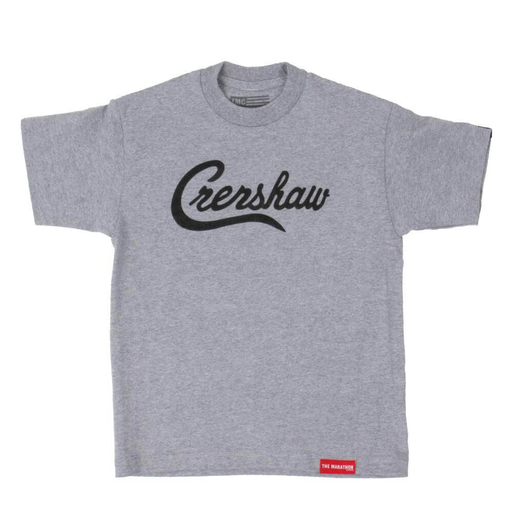 Crenshaw Kid's T-Shirt - Ath Heather/Black