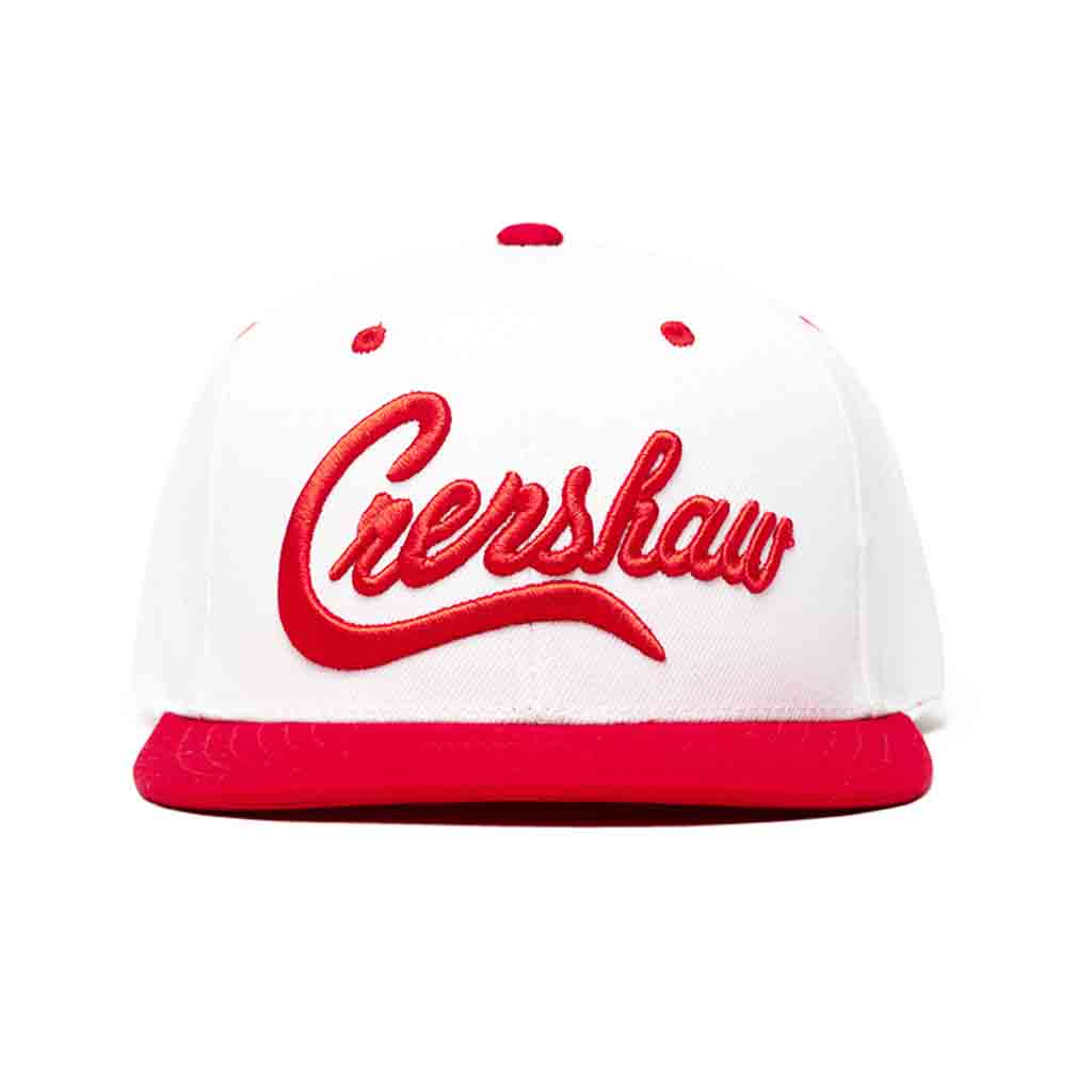 Crenshaw Limited Edition Snapback - White/Red [Two-Tone]
