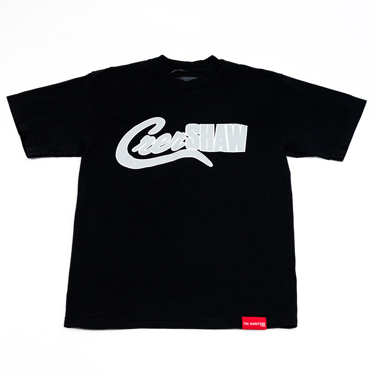 Crenshaw Mashup T-shirt - Black/Silver