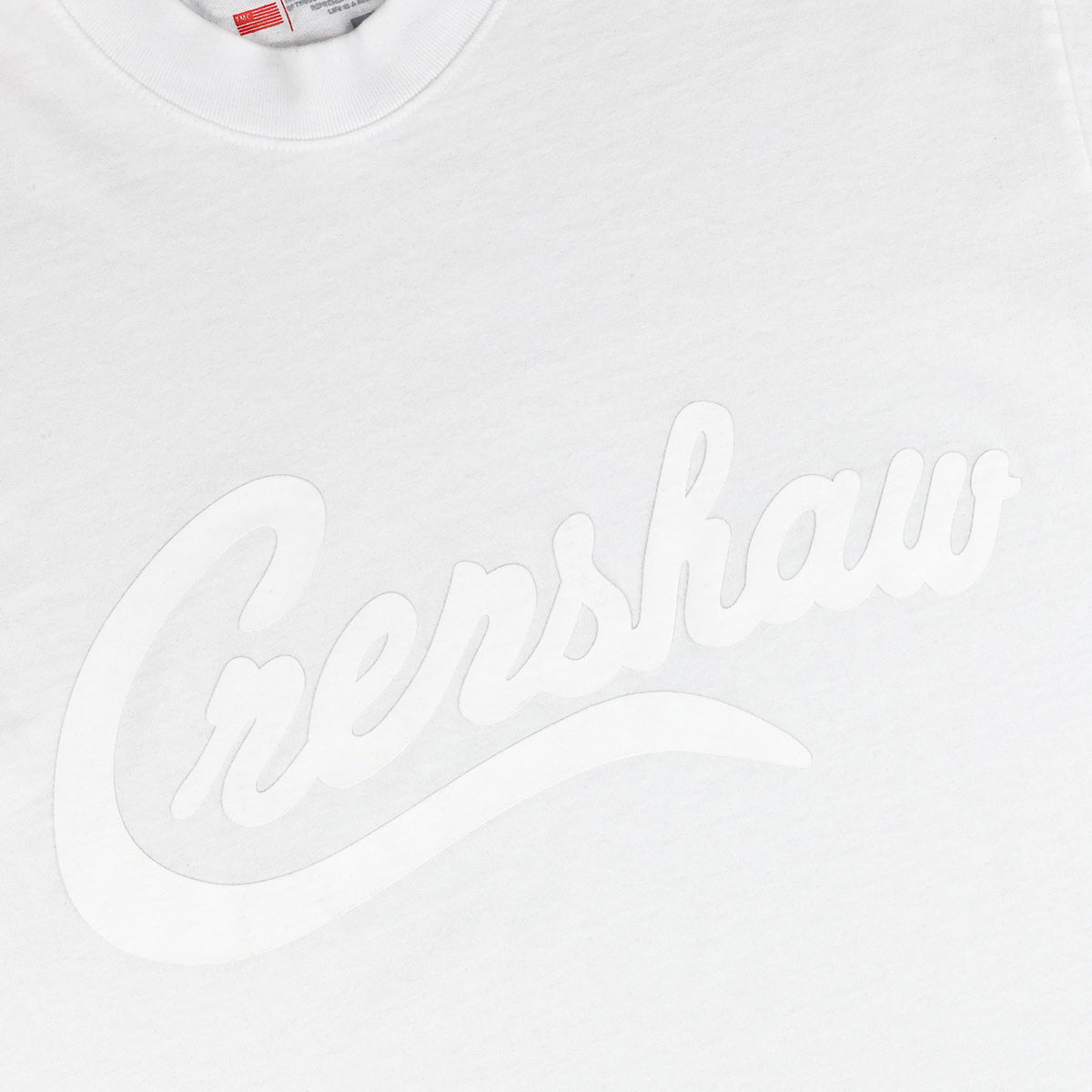 Limited Edition Crenshaw T-Shirt - White/White
