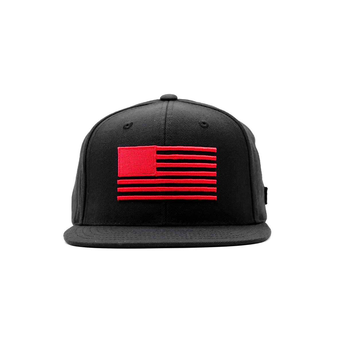 Marathon Block Flag Limited Edition Snapback - Black/Red