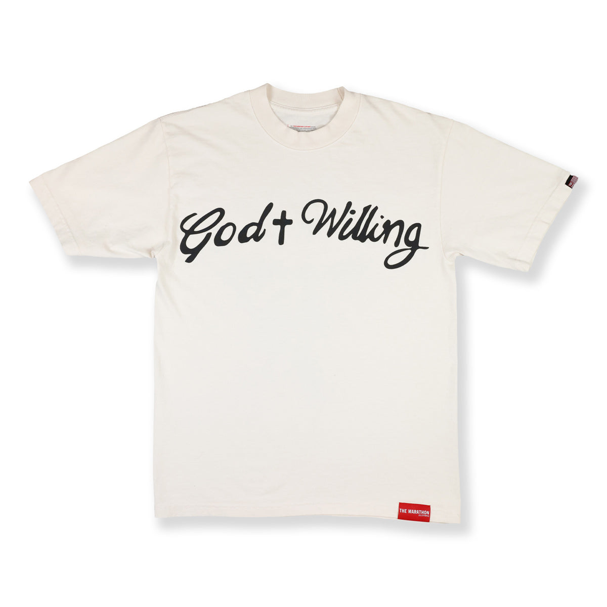 God Willing T-Shirt - Bone